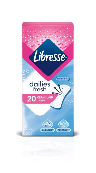 Libresse Regular Ежедневни дамски превръзки x20 бр