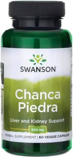 Swanson Chanka Piedra Чанка Пиедра 500 мг х 60 капсули
