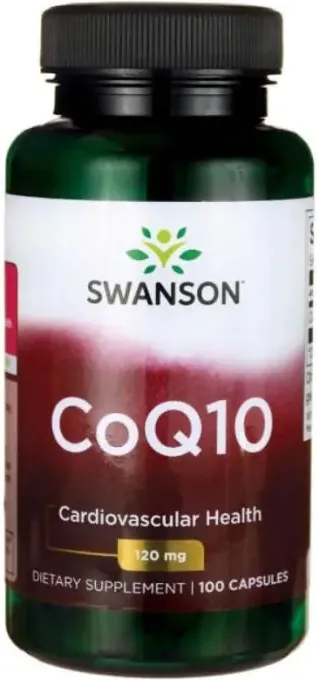 Swanson CoQ10 Коензим CoQ10 за сърцето 120 мг х100 капсули