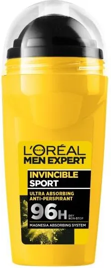 L’Oreal Men Expert Invincible Sport 96h Део рол-он против изпотяване за мъже 50 мл