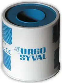 Urgo Urgosyval Копринен хипоалергенен лейкопласт 5 см х 5 м