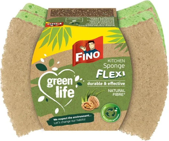 Fino Green Life Flexi Домакинска гъба 2 бр