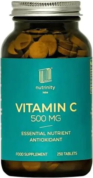 Vitamin C Витамин Ц 500 мг х 250 таблетки Nutrinity Labs