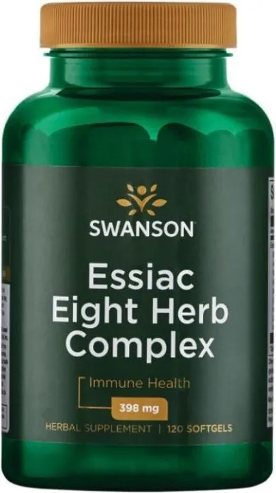 Swanson Essiac Eight Herb Complex Есиак - Комбинация от Осем Билки за имунитет х120 капсули