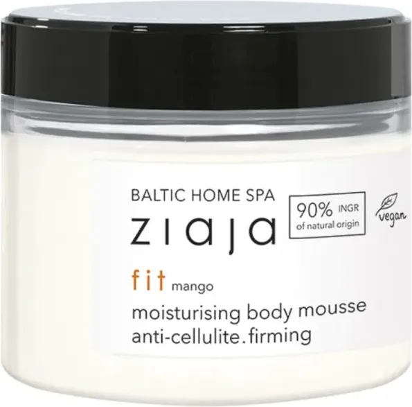 Ziaja Baltic Home Spa Fit Mango Хидратиращ мус за тяло с антицелулитен ефект 300 мл