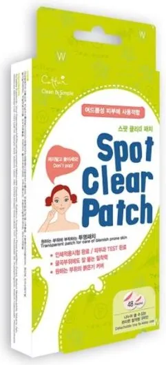 Cettua Spot Clear Patch Лепенки против пъпки 48 бр