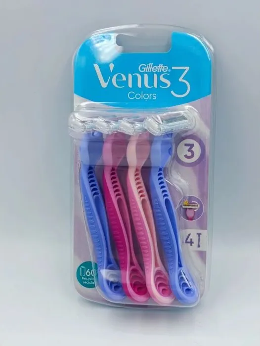 Gillette Venus 3 Simply Дамска самобръсначка 4 бр