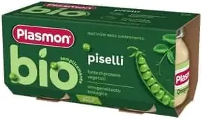 Plasmon Bio Пюре от грах за деца 6М+ 80 г х 2 бр