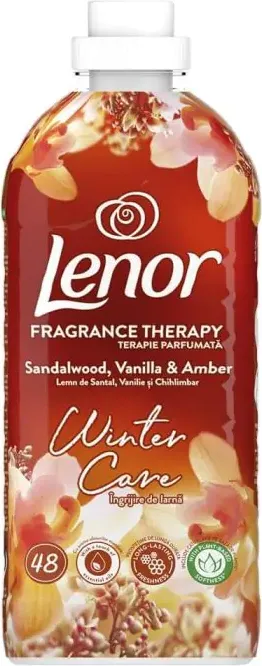 Lenor Fragrance Therapy Winter Care Sandalwood Vanilla&Ambre Омекотител за пране 1200 мл