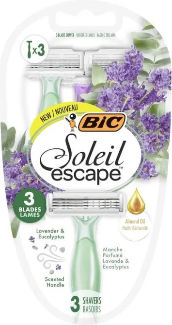 BIC Soleil Escape Lavender & Eucalyptus Дамска самобръсначка х 3 броя