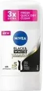 Nivea Black & White Invisible Silky Smooth Дезодорант стик против изпотяване за жени 50 мл