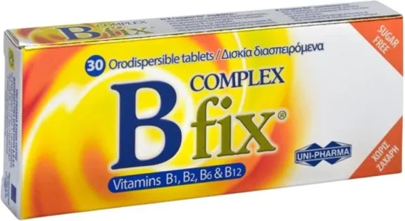 B Complex Fix Витамини B комплекс x 30 таблетки