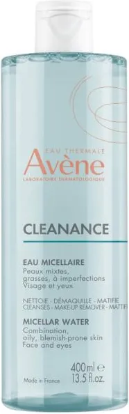 Avene Cleanance Мицеларна вода за мазна кожа 400 мл