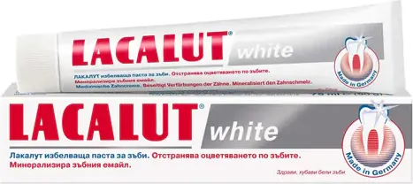 Lacalut White паста за зъби избелваща 75 мл