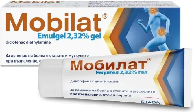 Mobilat Emulgel 2,32% гел 50 г Stada