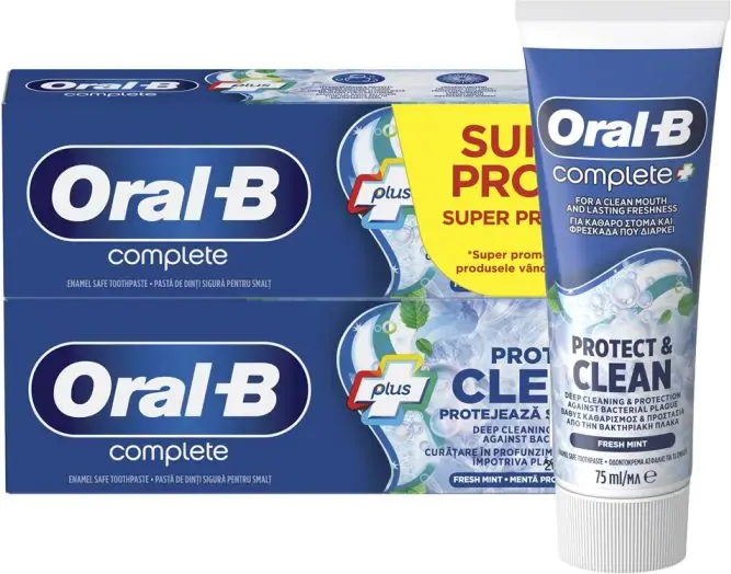 Oral-B Complete Protect & Clean Паста за зъби 2x75 мл Комплект