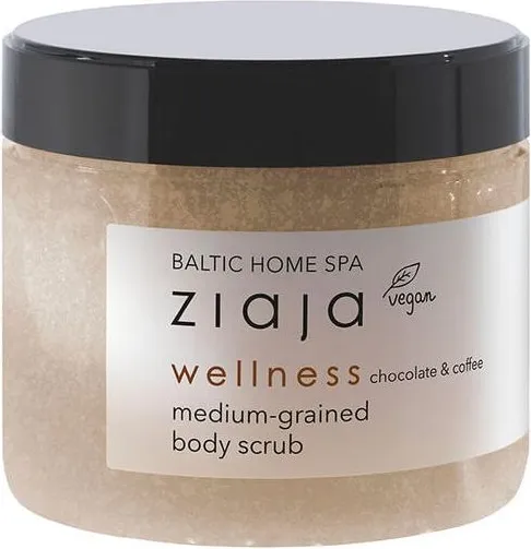 Ziaja Baltic Home Spa Wellness Medium-Grained Body Scrub Chocolate & Coffee Пилинг за тяло Шоколад и кафе 300 мл