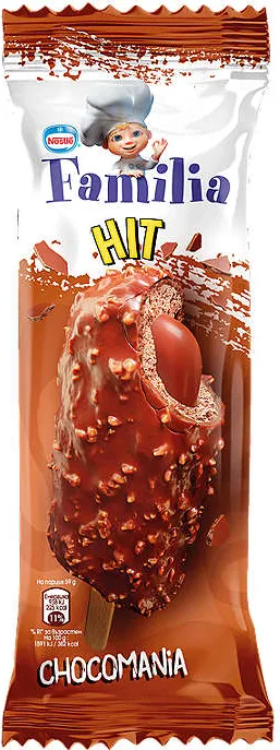 Сладолед Chocomania
различни вкусове