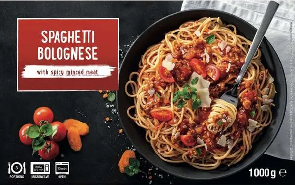 Спагети Болонезе охладени