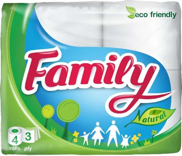 Тоалетна хартия трипластова