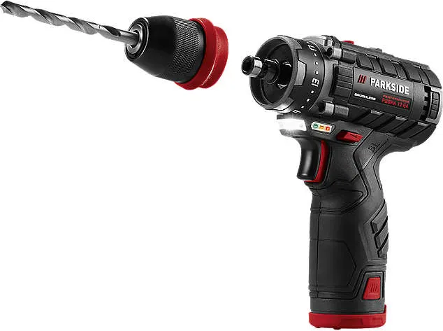 Акумулаторен винтоверт 2 батерии и зарядно