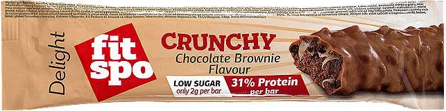 Протеинов бар Crunchy Browni или Бисквита с крем