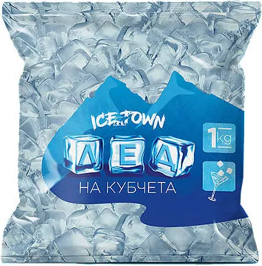 Лед на кубчета