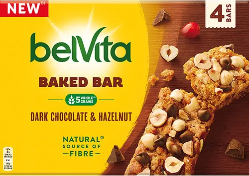 Belvita bar шоколад и лешник 160г
