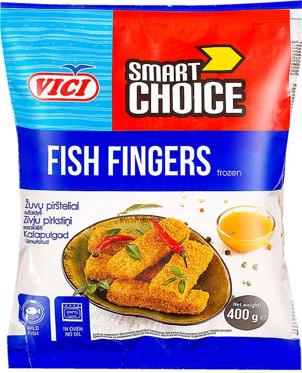 Рибни пръстчета замразени