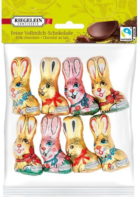 Шоколадови фигури различни видове