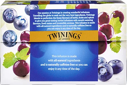 Twinings чай Infuso боров.и касис 20x2г