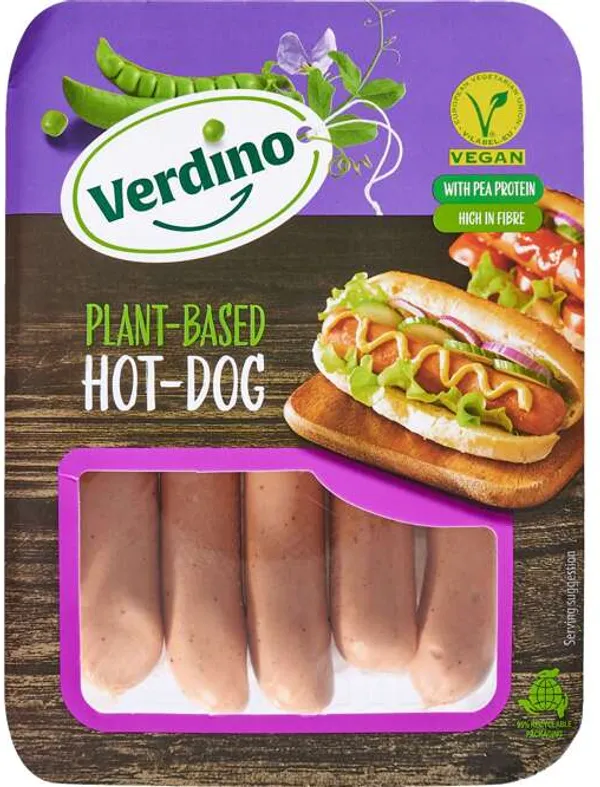 Веган наденичка за хотдог