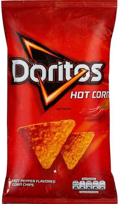 Царевичен чипс лют или сирене