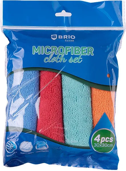 Микрофибърни кърпи Clean 4 бр.