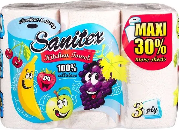 Кухненска ролка трипластова