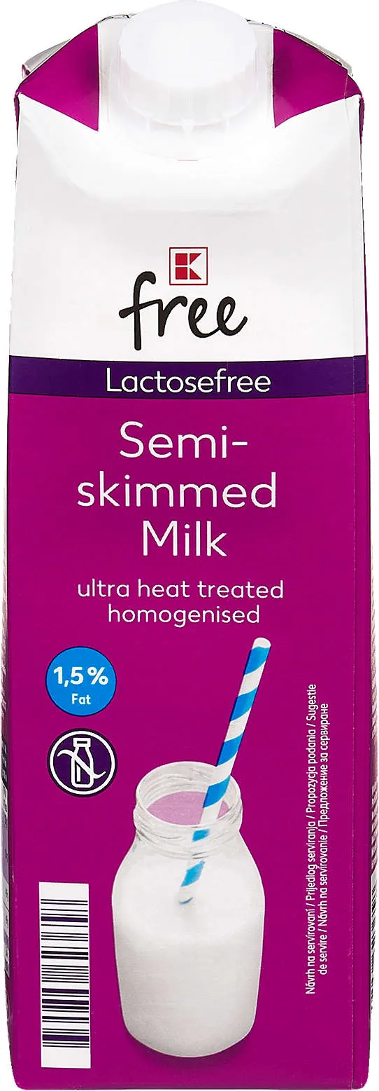 Краве мляко без лактоза