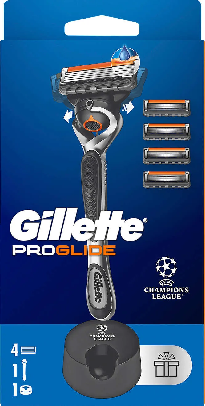 Самобръсначка
с 4 ножчета и поставка