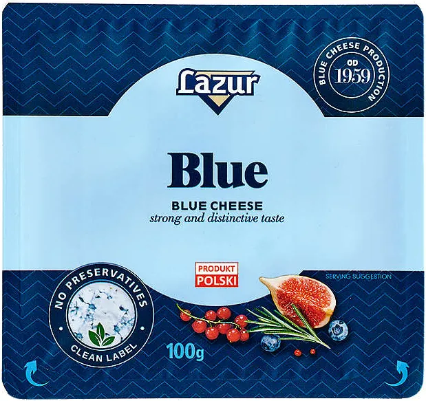 Синьо сирене
от свежата витрина