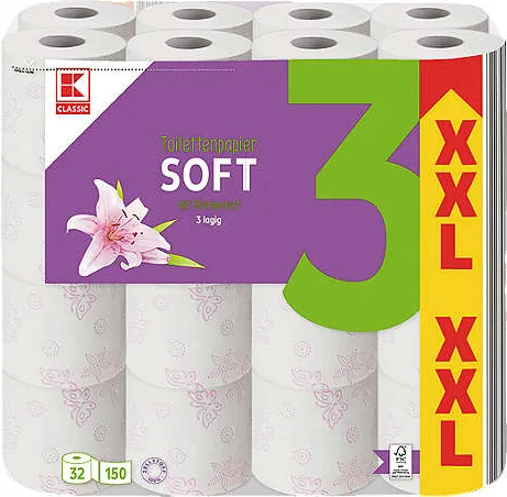 Тоалетна хартия
32 бр.