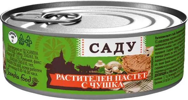 Вегетариански пастет различни видове