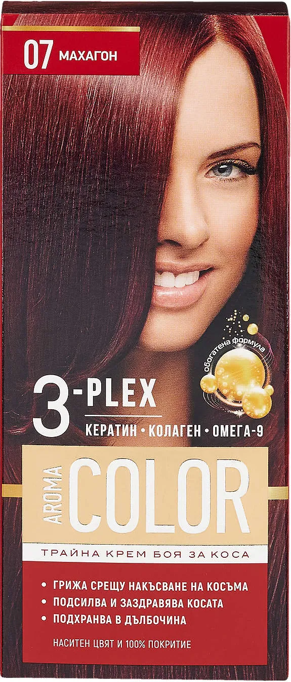 Боя за коса различни цветове