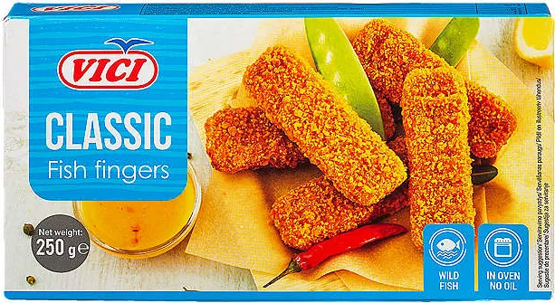 Рибни пръстчета пане