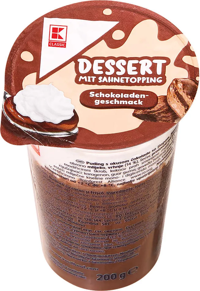 Пудинг със сметана различни видове