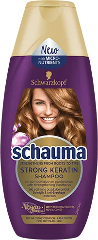 Schauma шампоан Keratin Strong 400мл