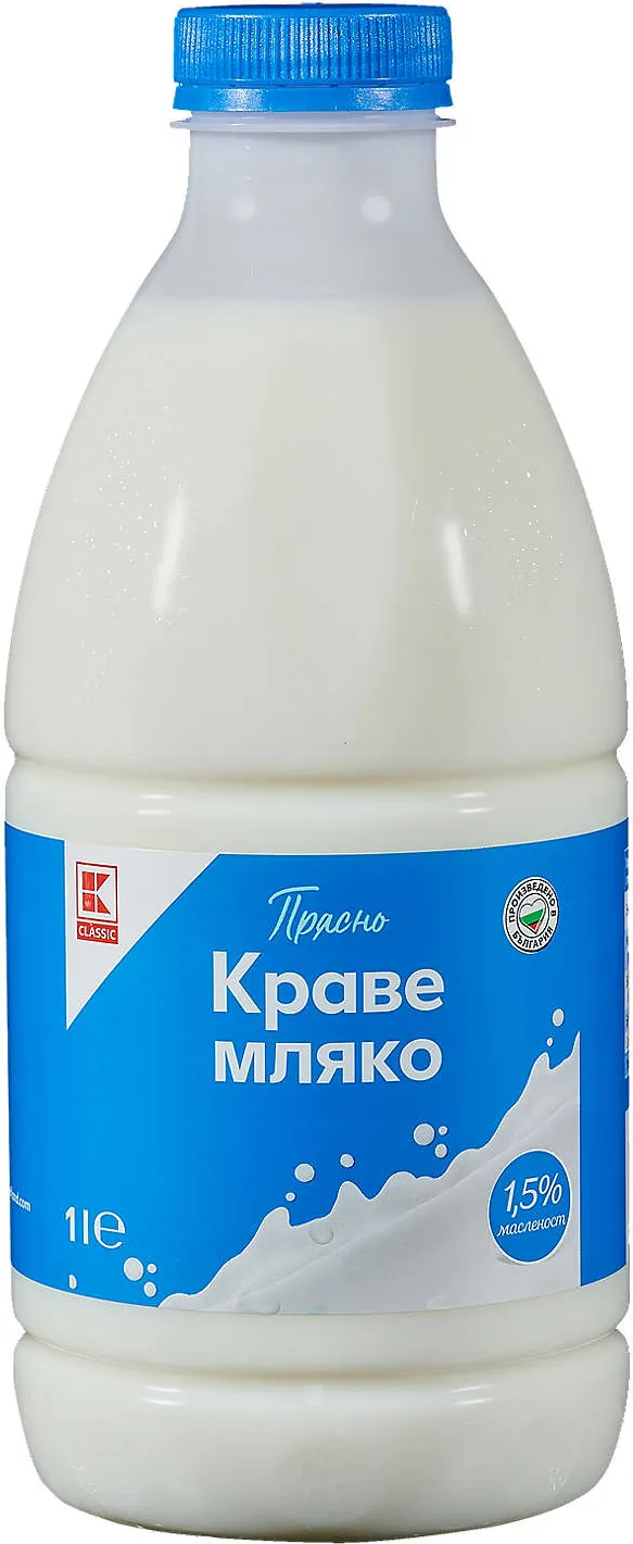 Прясно мляко 1,5 % масленост