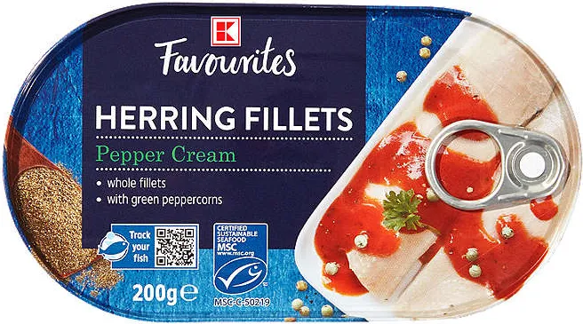 Херинга филе
различни видове