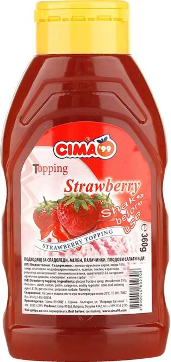 Топинг ягода, шоколад или карамел