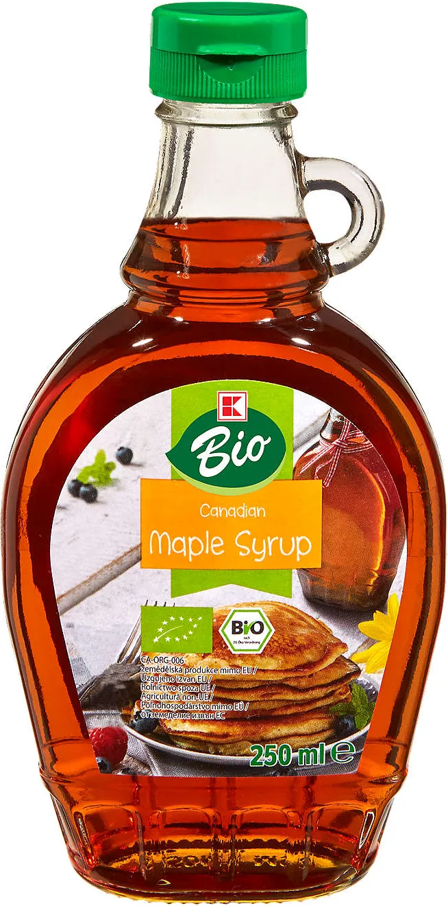 Био кленов сироп