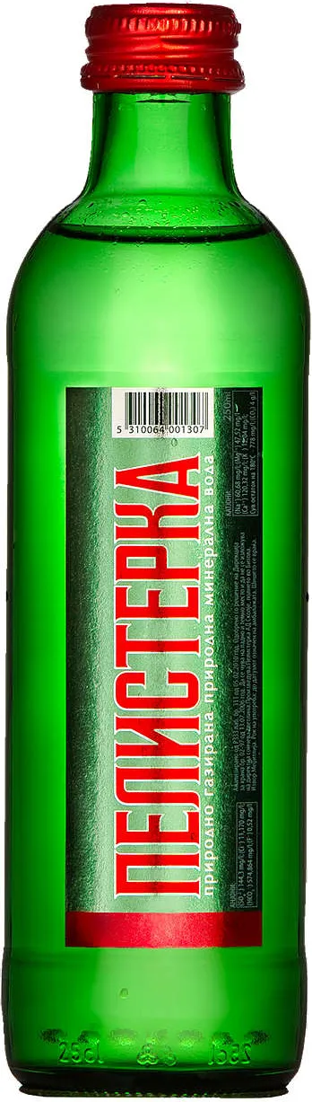 Натурална минерална вода
естествено газирана