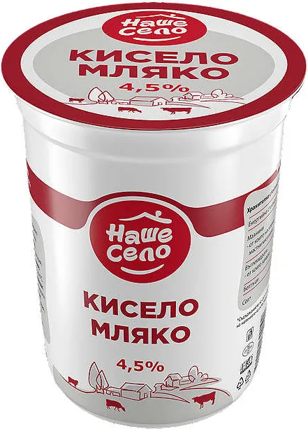 Кисело мляко 4,5% масленост